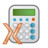 X calc Icon